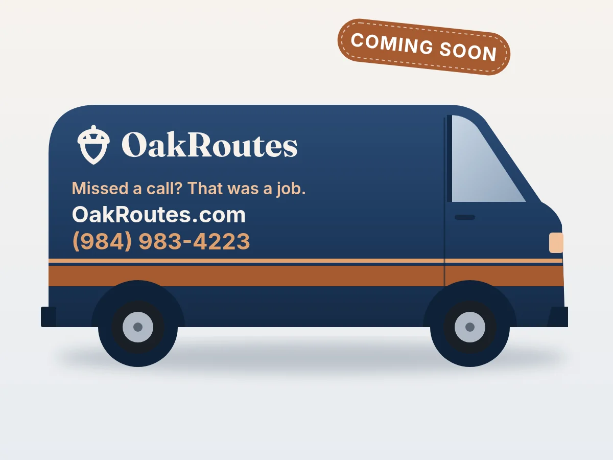 OakRoutes van wrap concept, coming soon